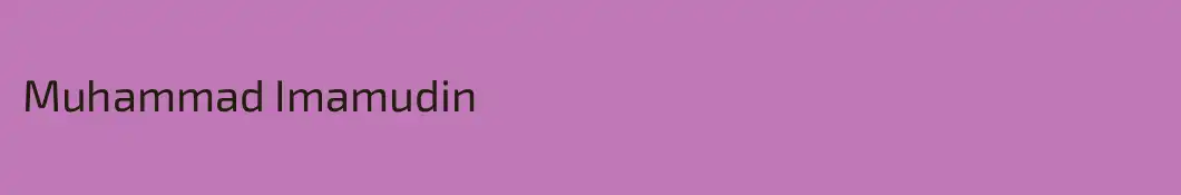 Muhammad Imamudin